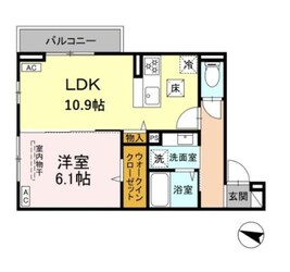 (仮)D-ROOM篠崎町の物件間取画像